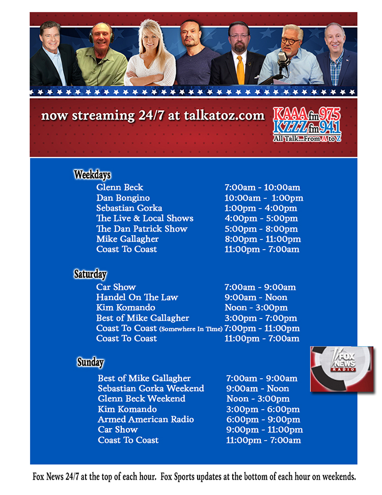 Talk A to Z Programming Lineup